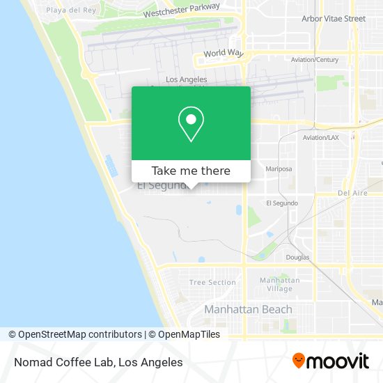 Mapa de Nomad Coffee Lab