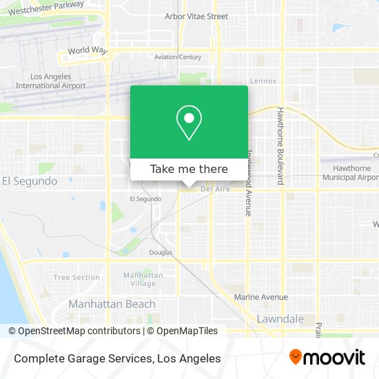 Mapa de Complete Garage Services