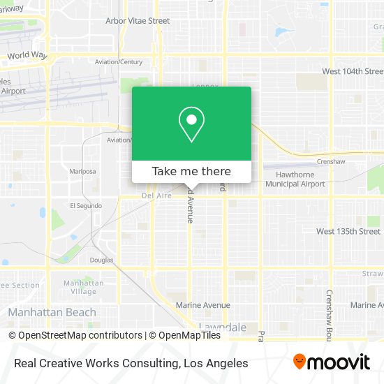 Real Creative Works Consulting map