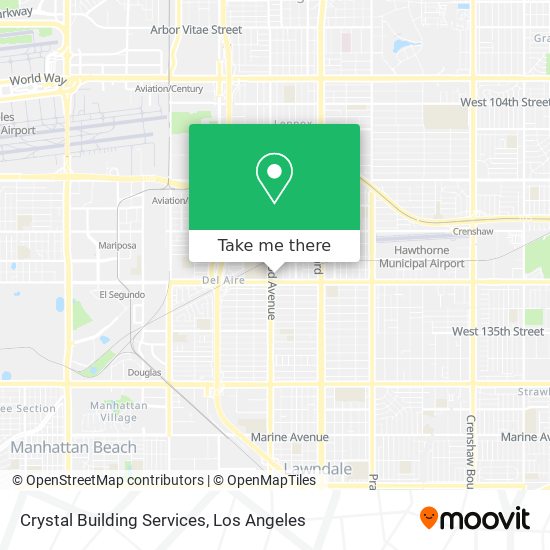 Crystal Building Services map
