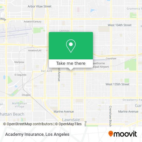 Academy Insurance map