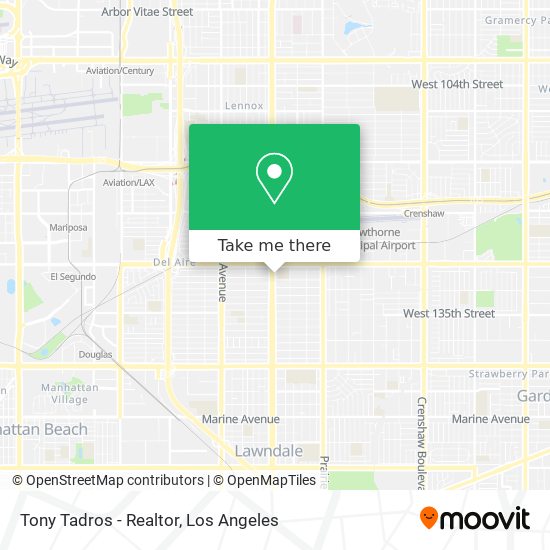 Tony Tadros - Realtor map