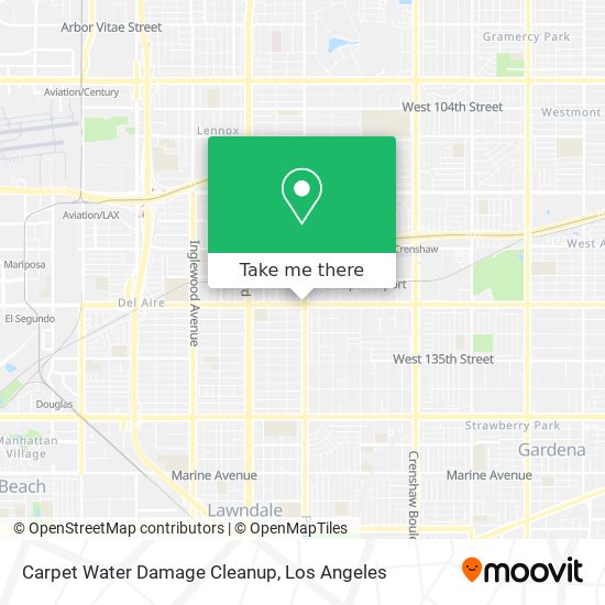 Carpet Water Damage Cleanup map