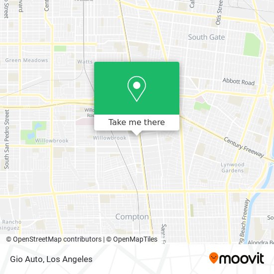 Gio Auto map