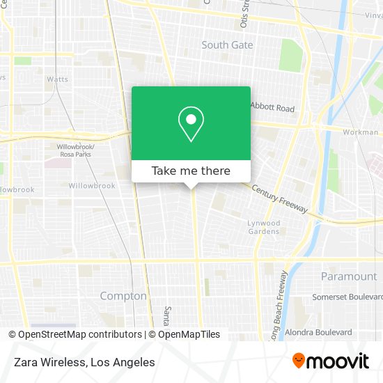 Zara Wireless map