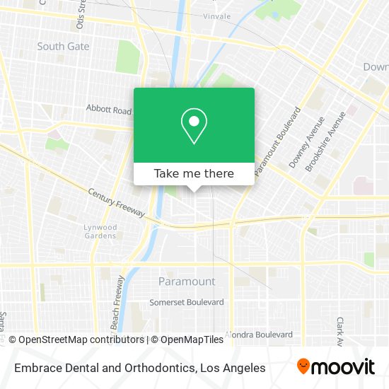Mapa de Embrace Dental and Orthodontics