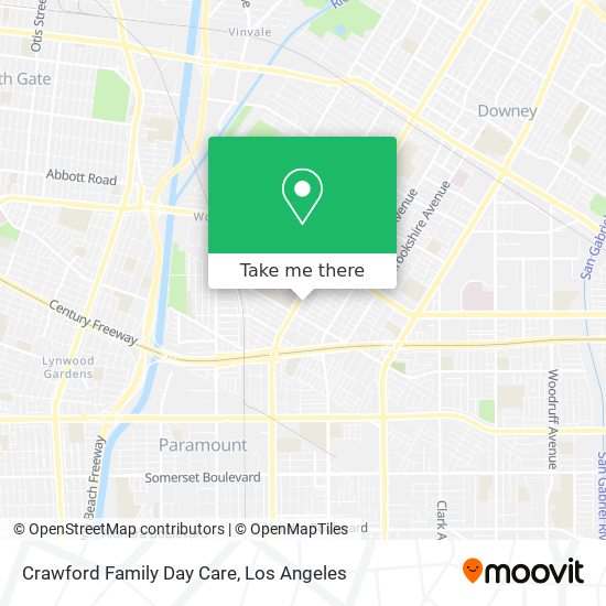 Crawford Family Day Care map