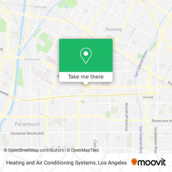 Heating and Air Conditioning Systems map