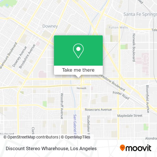 Discount Stereo Wharehouse map