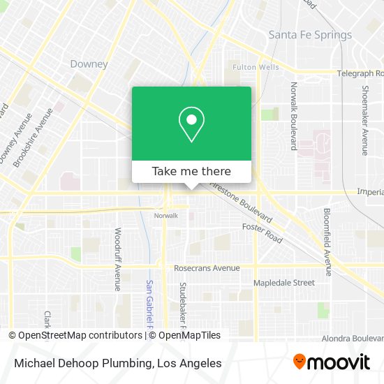 Mapa de Michael Dehoop Plumbing