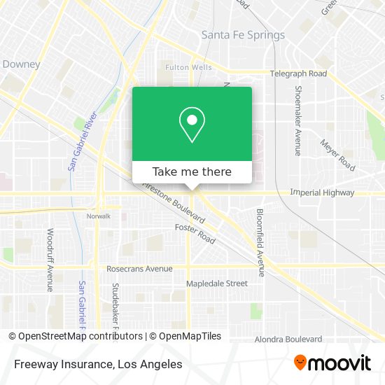 Freeway Insurance map