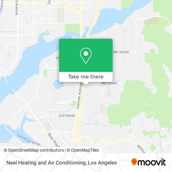 Neel Heating and Air Conditioning map