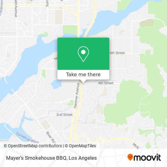 Mapa de Mayer's Smokehouse BBQ