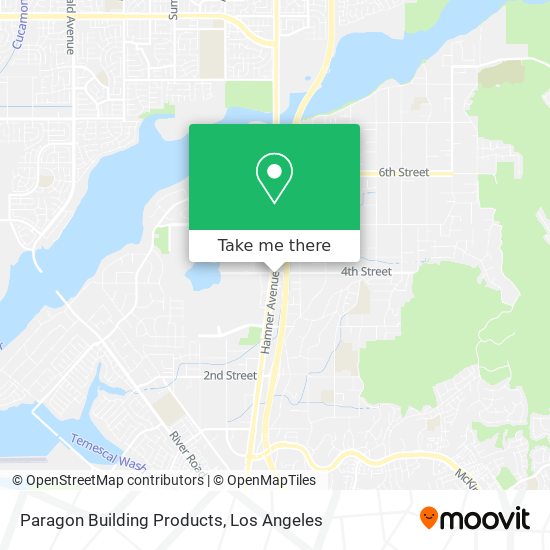 Paragon Building Products map