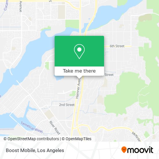 Boost Mobile map