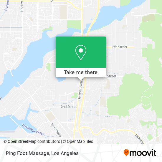 Mapa de Ping Foot Massage