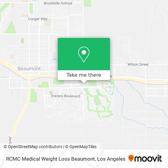 Mapa de RCMC Medical Weight Loss Beaumont