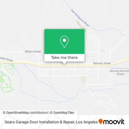 Sears Garage Door Installation & Repair map