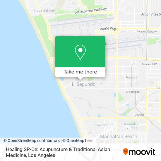 Healing SP-Ce: Acupuncture & Traditional Asian Medicine map