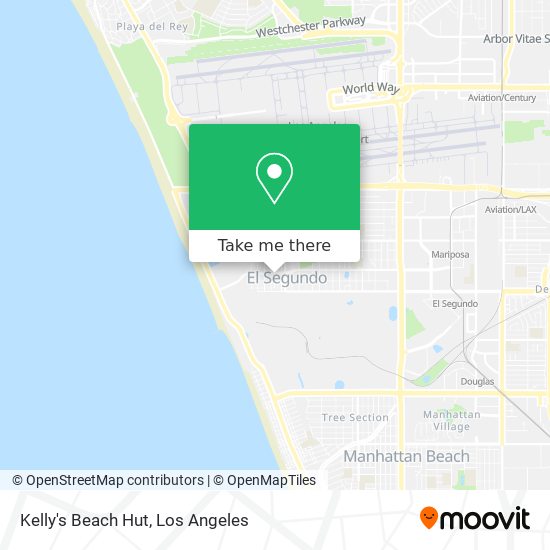 Mapa de Kelly's Beach Hut