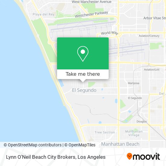 Lynn O'Neil Beach City Brokers map