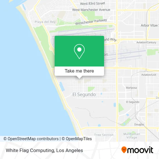 White Flag Computing map