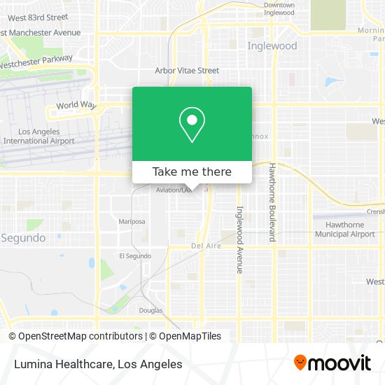 Mapa de Lumina Healthcare