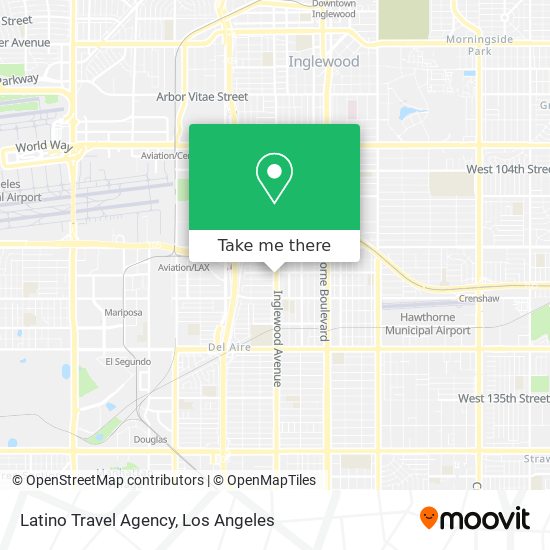 Latino Travel Agency map