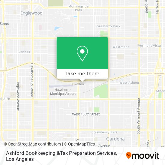 Ashford Bookkeeping &Tax Preparation Services map