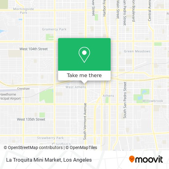 Mapa de La Troquita Mini Market