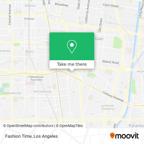 Fashion Time map