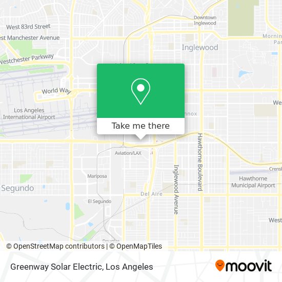 Mapa de Greenway Solar Electric