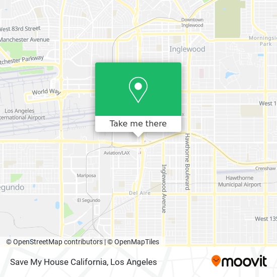 Save My House California map