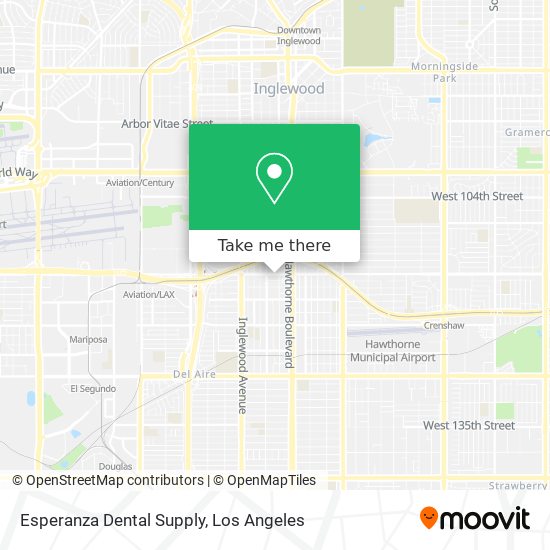 Mapa de Esperanza Dental Supply