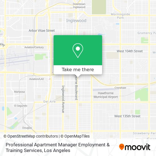 Professional Apartment Manager Employment & Training Services map