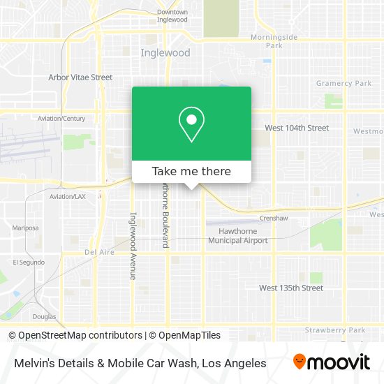 Melvin's Details & Mobile Car Wash map