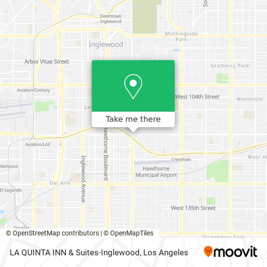 Mapa de LA QUINTA INN & Suites-Inglewood