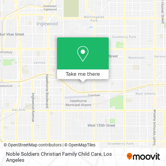 Noble Soldiers Christian Family Child Care map