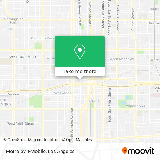 Metro by T-Mobile map