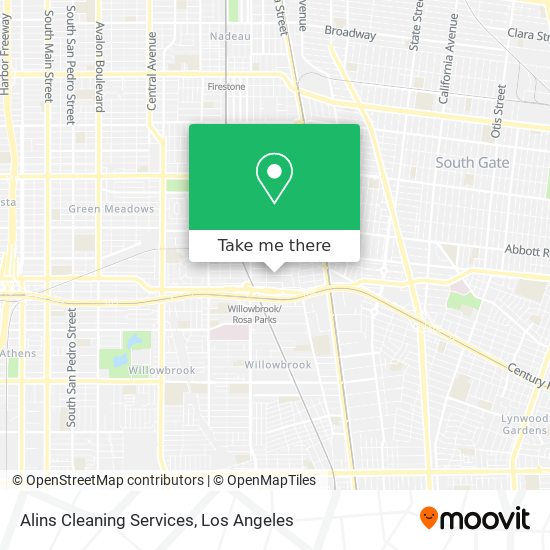 Mapa de Alins Cleaning Services
