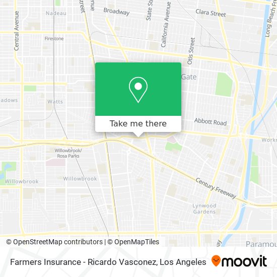 Mapa de Farmers Insurance - Ricardo Vasconez