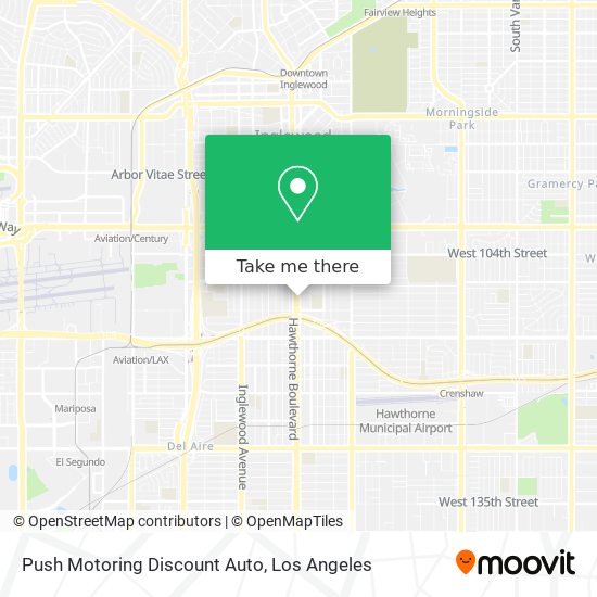 Push Motoring Discount Auto map