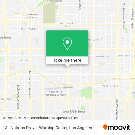 All Nations Prayer Worship Center map