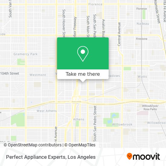 Perfect Appliance Experts map