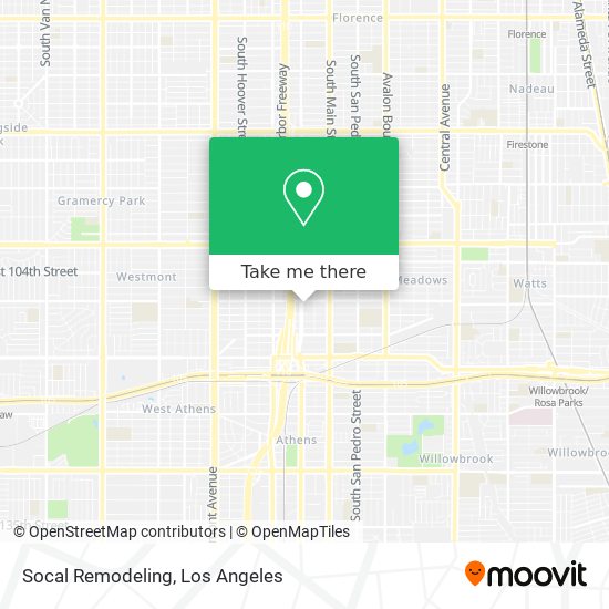 Socal Remodeling map