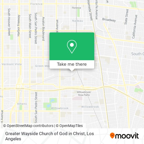 Greater Wayside Church of God in Christ map