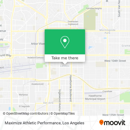 Maximize Athletic Performance map