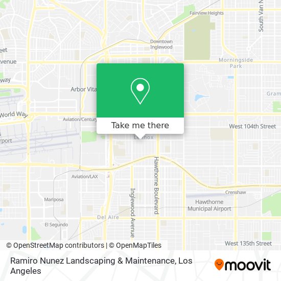 Mapa de Ramiro Nunez Landscaping & Maintenance