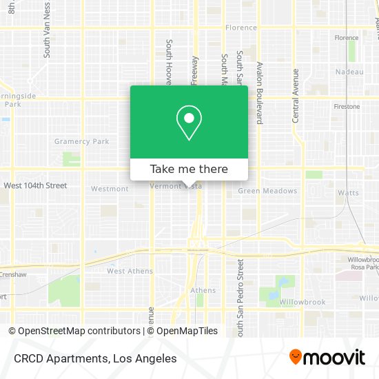 CRCD Apartments map