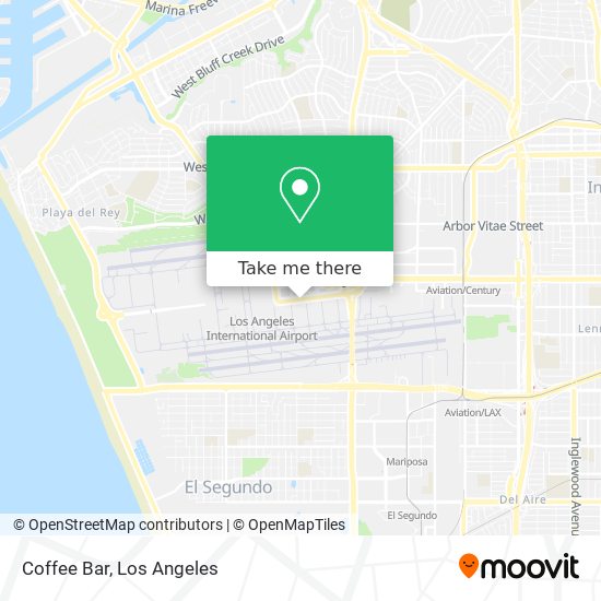 Mapa de Coffee Bar